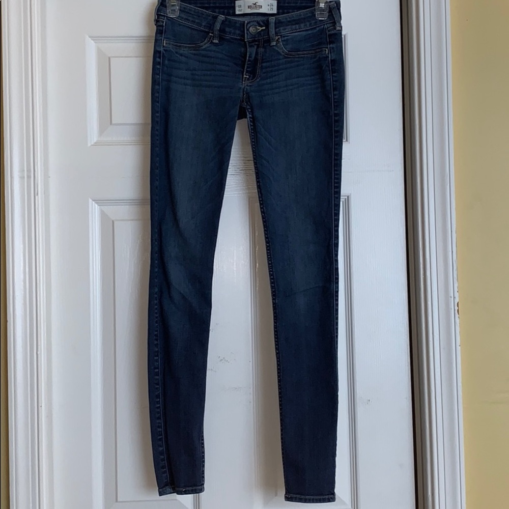 Hollister Blue skinny jeans SZ 0R